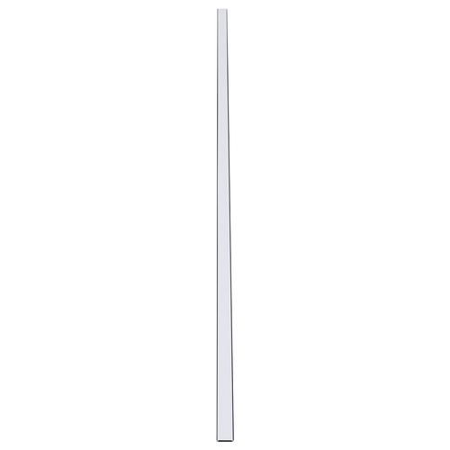 GloboStar® SURFACE-PROFILE 70825-3M Προφίλ Αλουμινίου - Βάση & Ψύκτρα Ταινίας LED με Λευκό Γαλακτερό Κάλυμμα - Επιφανειακή Χρήση - Πατητό Κάλυμμα - Μαύρο - 3 Μέτρα - Πακέτο 5 Τεμαχίων - Μ300 x Π3 x Υ2cm
