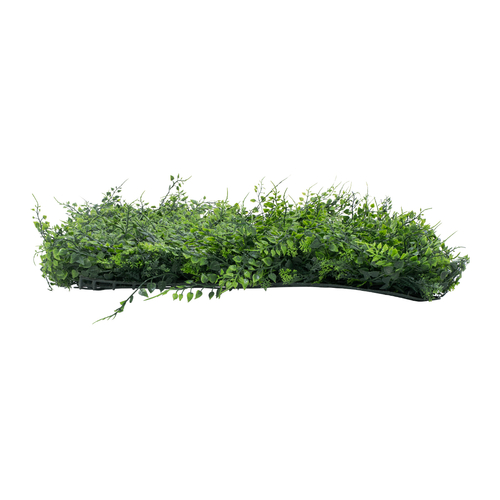 GloboStar® 78413 Artificial - Συνθετικό Τεχνητό Διακοσμητικό Πάνελ Φυλλωσιάς - Κάθετος Κήπος Λέιλαντ - Νάνος Κισσός Πράσινο Μ60 x Υ40 x Π9cm