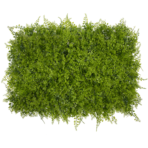 GloboStar® 78414 Artificial - Συνθετικό Τεχνητό Διακοσμητικό Πάνελ Φυλλωσιάς - Κάθετος Κήπος Λέιλαντ - Νάνος Κισσός Πράσινο - Λαδί Πράσινο Μ60 x Υ40 x Π9cm