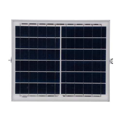 GloboStar® HERMES 71555 Αυτόνομος Ηλιακός Προβολέας LED SMD 40W 3200lm με Ενσωματωμένη Μπαταρία 5000mAh - Φωτοβολταϊκό Πάνελ με Αισθητήρα Ημέρας-Νύχτας και Ασύρματο Χειριστήριο RF 2.4Ghz Αδιάβροχος IP66 Ψυχρό Λευκό 6000K - 3 Χρόνια Εγγύηση