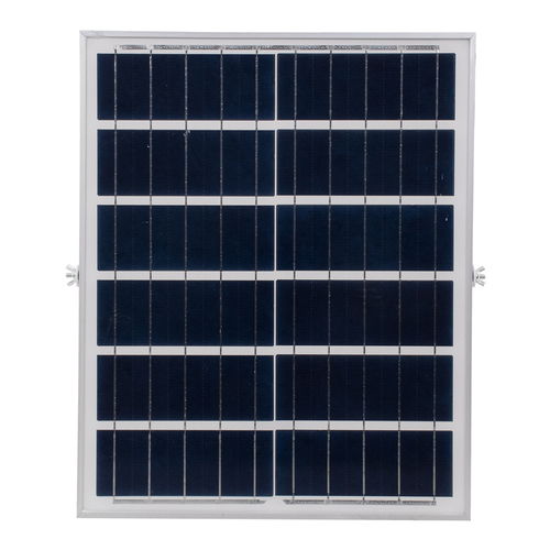 GloboStar® HERMES 71556 Αυτόνομος Ηλιακός Προβολέας LED SMD 60W 4800lm με Ενσωματωμένη Μπαταρία 10000mAh - Φωτοβολταϊκό Πάνελ με Αισθητήρα Ημέρας-Νύχτας και Ασύρματο Χειριστήριο RF 2.4Ghz Αδιάβροχος IP66 Ψυχρό Λευκό 6000K - 3 Χρόνια Εγγύηση