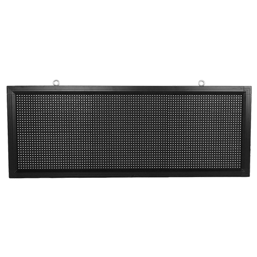 GloboStar® 90274 Κυλιόμενη Ψηφιακή Επιγραφή P10 LED SMD AC 220-240V με Wi-Fi - Αδιάβροχή IP54 - Μονής Όψης - Μ104 x Π9 x Υ40cm Πορτοκαλί