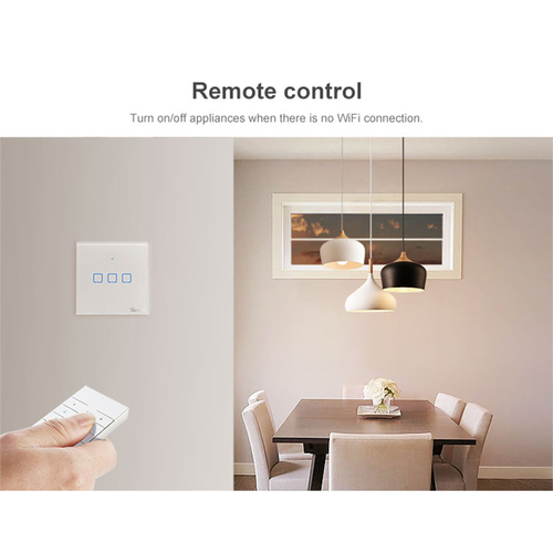 GloboStar® 80043 SONOFF RM433-BASE-R2 - Wall Base for RM433 Remote Controller