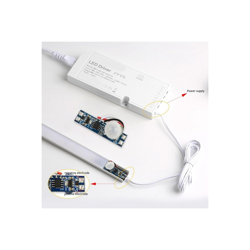 GloboStar® SENSOR-PROFILE 70692 Mini PIR Ανιχνευτής-Αισθητήρας Κίνησης Modular για Προφίλ Αλουμινίου - DC 5-24V 1 x 8A 192W - Max 8A 192W - IP20 - Γωνία Ανίχνευσης 180° & Απόσταση Ανίχνευσης 3 Μέτρα με 30 Sec Χρόνο Αναμονής -  Μ4.3 x Π1 x Υ1.5cm - 2 Χρόνια Εγγύηση