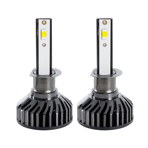 GloboStar® 82020 H1 F2 Line KIT Βασικού Φωτισμού Αυτοκινήτου & Φορτηγού 3rd Generation Can-Bus Series LED CREE CXB COB 30/60W 7000lm DC 12V Αδιάβροχο IP65 Ψυχρό Λευκό 6000K