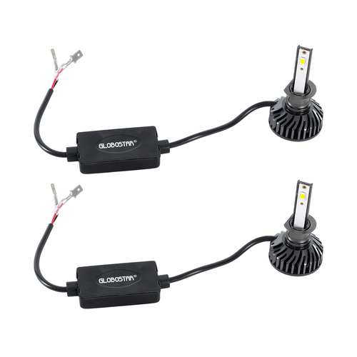 GloboStar® 82020 H1 F2 Line KIT Βασικού Φωτισμού Αυτοκινήτου & Φορτηγού 3rd Generation Can-Bus Series LED CREE CXB COB 30/60W 7000lm DC 12V Αδιάβροχο IP65 Ψυχρό Λευκό 6000K