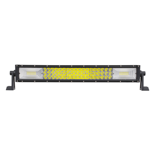 GloboStar® 85482 PRO Series Μπάρα Ίσια - Straight TRI-ROW 7D για Αυτοκίνητα & Φορτηγά LED CREE XBD 270W 27000lm 15° & 60° DC 10-30V Αδιάβροχη IP65 Ψυχρό Λευκό 6000K