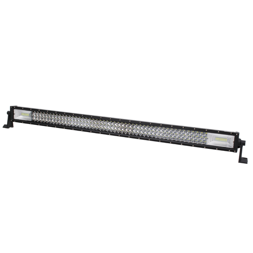 GloboStar® 85484 PRO Series Μπάρα Ίσια - Straight TRI-ROW 7D για Αυτοκίνητα & Φορτηγά LED CREE XBD 540W 54000lm 15° & 60° DC 10-30V Αδιάβροχη IP65 Ψυχρό Λευκό 6000K