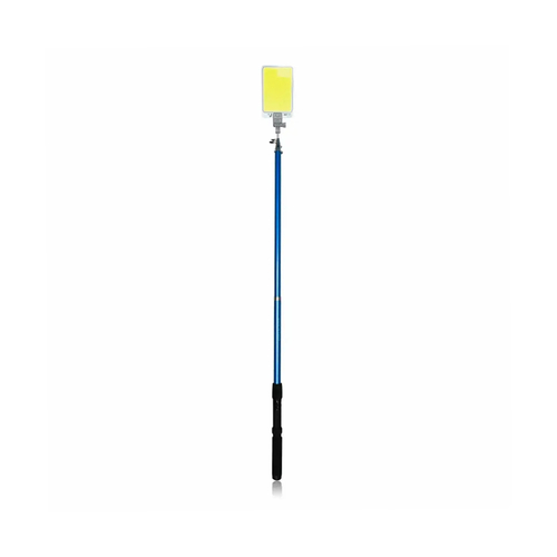 GloboStar® 85821 Τηλεσκοπικό Καλάμι Ψαρέματος 5m με Πάνελ Φωτισμού 800W 48000lm DC 12V Αδιάβροχο IP65 Ψυχρό Λευκό 6000K