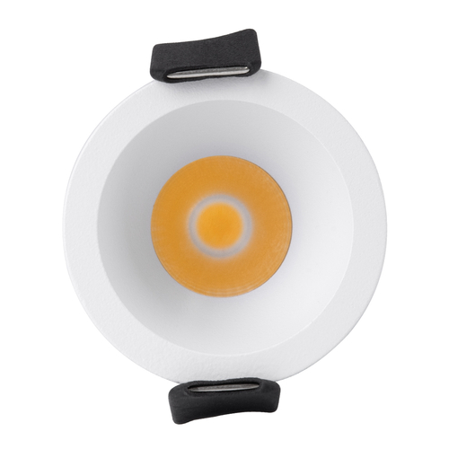 GloboStar® MICRO-S 60236 Χωνευτό LED Spot Downlight TrimLess Φ4cm 5W 650lm 38° AC 220-240V IP20 Φ4 x Υ5.9cm - Στρόγγυλο - Λευκό - Φυσικό Λευκό 4500K - Bridgelux COB - 5 Years Warranty