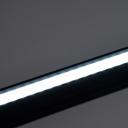 GloboStar® MARKET 61021-S Γραμμικό Φωτιστικό Οροφής Linear LED 18W 2200lm 60° AC 220-240V Μ120 x Π2 x Υ4cm Φυσικό Λευκό 4500K - Μαύρο - 3 Years Warranty