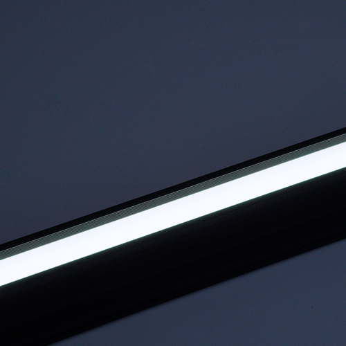 GloboStar® OFFICE 61023-S Γραμμικό Φωτιστικό Οροφής Linear LED 18W 2230lm 120° AC 220-240V Μ120 x Π2 x Υ4cm Ψυχρό Λευκό 6000K - Μαύρο - 3 Years Warranty