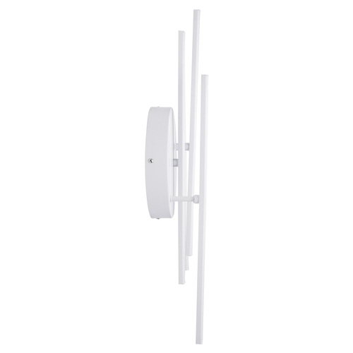 GloboStar® DRACO 61096 Φωτιστικό Οροφής Γραμμικό Linear Design LED CCT 60W 7380lm 120° AC 220-240V - Εναλλαγή Φωτισμού μέσω Τηλεχειριστηρίου All In One Ψυχρό 6000k+Φυσικό 4500k+Θερμό 2700k Dimmable Φ60 x Υ11cm - Λευκό - 3 Years Warranty