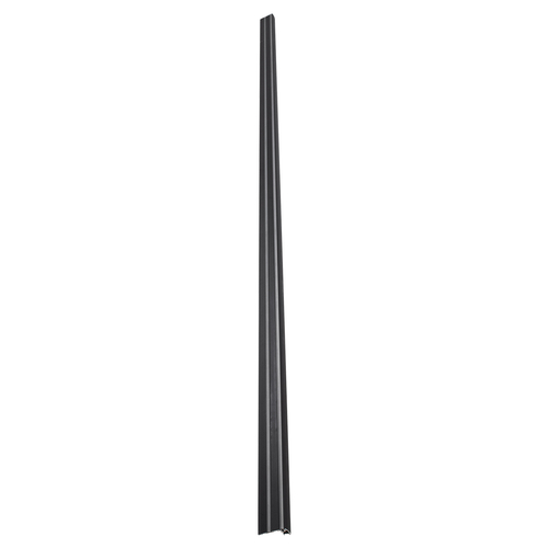 GloboStar® STAIR-PROFILE 70843-3M Προφίλ Αλουμινίου - Βάση & Ψύκτρα Ταινίας LED με Μαύρο Φιμέ Κάλυμμα - Χρήση σε Σκαλοπάτια - Πατητό Κάλυμμα - Μαύρο - 3 Μέτρα - Μ300 x Π8 x Υ3.2cm
