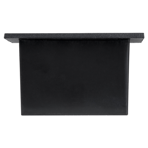 GLOBOSTAR® STEP-MINA 90625 Χωνευτό Αρχιτεκτονικό Φωτιστικό Διαδρόμου/Σκαλοπατιού LED 3W 330lm 30° DC 24V Αδιάβροχο IP65 Θερμό Λευκό 2700K Dimmable - Μαύρο - Μ8.3 x Π8.3 x Υ5cm - 3 Χρόνια Εγγύηση