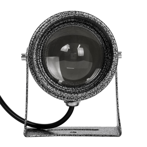 GLOBOSTAR® SPOT-XENIA 90634 Αρχιτεκτονικό Σποτ Φωτισμου LED 16W 1360lm 3° DC 24V Αδιάβροχο IP65 Μπλε Dimmable - Γκρι Ανθρακί - Μ9 x Π9 x Υ12cm - 3 Χρόνια Εγγύηση