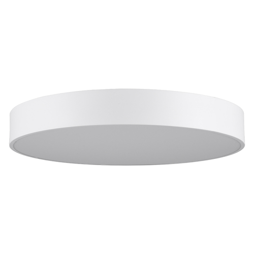 GloboStar® BURTON 61203-P Κρεμαστή Πλαφονιέρα Οροφής LED CCT 75W 8625lm 120° AC 220-240V - Εναλλαγή Φωτισμού μέσω Τηλεχειριστηρίου All In One Ψυχρό 6000k+Φυσικό 4500k+Θερμό 2700k Dimmable Φ60cm - Λευκό - 3 Years Warranty