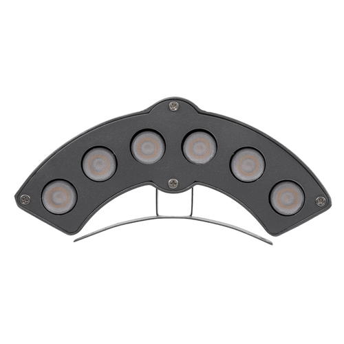 GLOBOSTAR® TREELIGHT-GINA 90679 Κυρτή Μπάρα Φωτισμού Wall Washer για Φυτά - Δέντρα LED 6W 660lm 30° DC 24V Αδιάβροχο IP65 Θερμό Λευκό 2700K Dimmable - Γκρι Ανθρακί - Μ18 x Π3.5 x Υ7cm - 3 Χρόνια Εγγύηση
