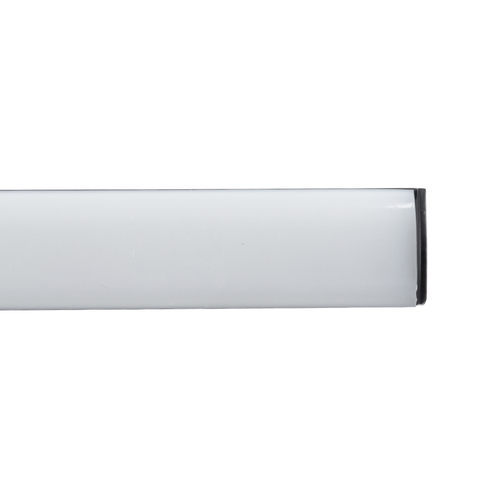 GloboStar® ELLIS 60444 Μοντέρνο Φωτιστικό Τοίχου - Απλίκα Καθρέπτη Μπάνιου - Πίνακα LED 12W 1400lm 120° AC 220-240V IP44 Μ60 x Π16 x Υ6cm - Φυσικό Λευκό 4500K - Μαύρο - 3 Χρόνια Εγγύηση