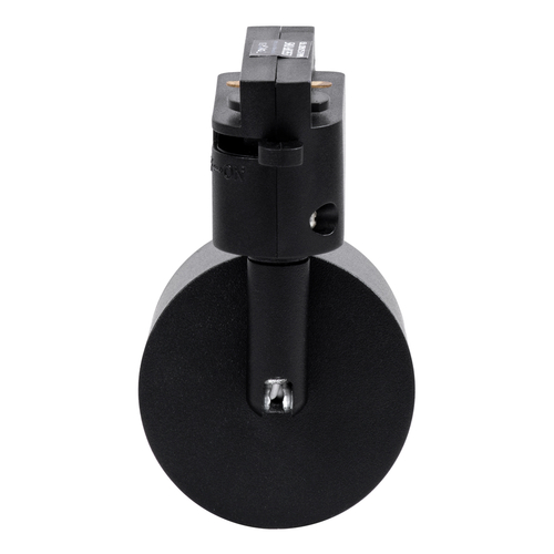 GloboStar® LEO 60353 Μοντέρνο Φωτιστικό Οροφής Σποτ Μονόφωτο 1 x GU10 IP20 Μαύρο Αλουμίνιο - Μ6 x Π6 x Υ19cm - 5 Χρόνια Εγγύηση