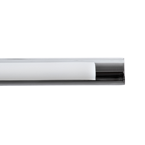 GloboStar® MIRA 60434 Μοντέρνο Φωτιστικό Τοίχου - Απλίκα Καθρέπτη Μπάνιου - Πίνακα LED 12W 1400lm 120° AC 220-240V IP44 Μ60 x Π20 x Υ13cm - Φυσικό Λευκό 4500K - Χρώμιο Νίκελ - 3 Χρόνια Εγγύηση