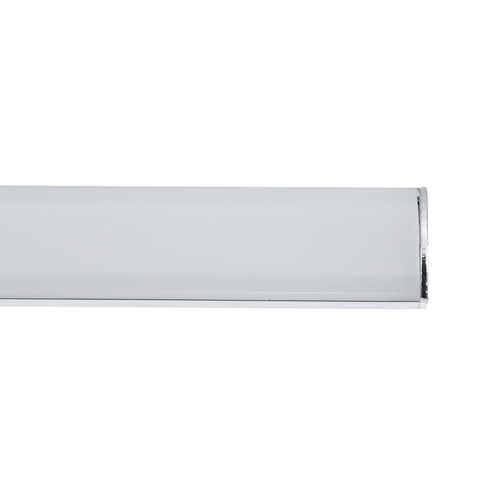 GloboStar® ELLIS 60445 Μοντέρνο Φωτιστικό Τοίχου - Απλίκα Καθρέπτη Μπάνιου - Πίνακα LED 12W 1400lm 120° AC 220-240V IP44 Μ60 x Π16 x Υ6cm - Φυσικό Λευκό 4500K - Χρώμιο Νίκελ - 3 Χρόνια Εγγύηση