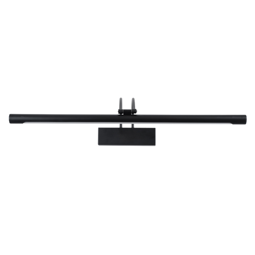 GloboStar® LAURA 60424 Μοντέρνο Φωτιστικό Τοίχου - Απλίκα Καθρέπτη Μπάνιου - Πίνακα LED 12W 1400lm 120° AC 220-240V IP44 Μ60 x Π27 x Υ13cm - Φυσικό Λευκό 4500K - Μαύρο - 3 Χρόνια Εγγύηση