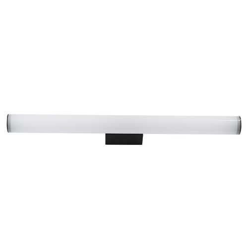 GloboStar® MABEL 60428 Μοντέρνο Φωτιστικό Τοίχου - Απλίκα Καθρέπτη Μπάνιου - Πίνακα LED 12W 1400lm 270° AC 220-240V IP44 Μ60 x Π10 x Υ5cm - Φυσικό Λευκό 4500K - Μαύρο - 3 Χρόνια Εγγύηση