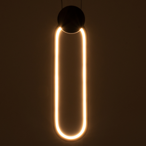 GloboStar® ILDI 61090 Κρεμαστό Φωτιστικό Οροφής Design LED CCT 12W 1440lm 300° AC 220-240V - Εναλλαγή Φωτισμού μέσω Διακόπτη On/Off All In One Ψυχρό 6000k+Φυσικό 4500k+Θερμό 2700k Μ10 x Π2.3 x Υ38cm - Χρυσό Βούρτσας