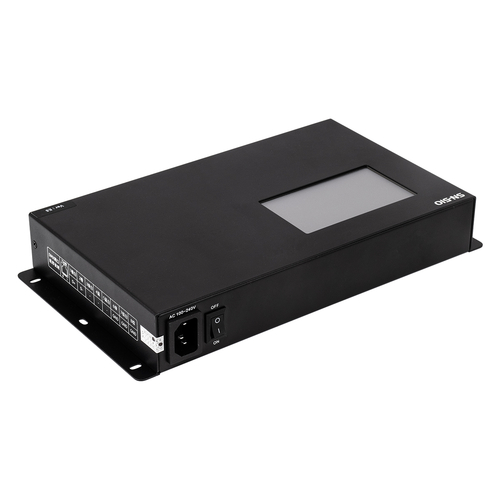 GloboStar® 90145 SEEKWAY SN-510 - Professional Master Controller - Full Colour LED Digital Control System - Κεντρικός Controller για Ψηφιακά Προϊόντα LED Digital Pixel TTL & DMX512 - Single Colour & RGB & RGBW - Synchronous & Asynchronous