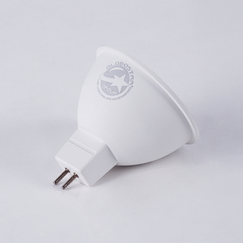 GloboStar® 60114 Σποτ LED GU5.3 MR16 7W 770lm 38° DC 12-24V IP20 Φ5 x Υ4.2cm Ψυχρό Λευκό 6000K - 3 Years Warranty