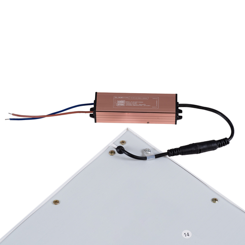 GloboStar® 60211 Χωνευτό LED Panel Milky Super Slim 60x60cm 48W 4320lm 120° CRI≥80Ra UGR