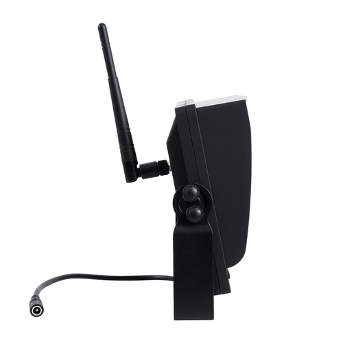 GloboStar® 86069 Έγχρωμη Οθόνη 9 WiFi για Αυτοκινητο - Φορτηγό DC 12-24V - για Σύνδεση έως 4 WiFi Κάμερες 1080P HD Οπισθοπορείας - Μαύρο