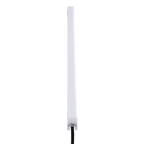 GloboStar® DIGI-BAR 90214 Ψηφιακή Μπάρα Φωτισμού Wall Washer Digital Pixel Facade Tuber Bar LED 12W 720lm 180° DC 24V Αδιάβροχο IP65 L100 x W3 x H4.5cm RGB DMX512 - Ασημί με Οπάλ Λευκό Κάλυμμα - 3 Years Warranty