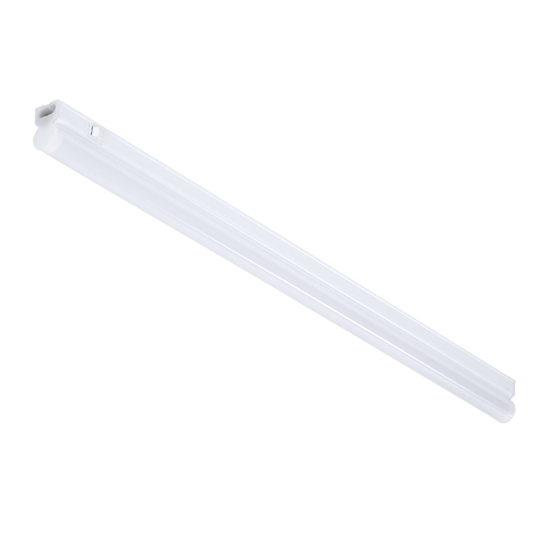 GloboStar® TUBO 60788 Γραμμικό Φωτιστικό Οροφής Linear LED Τύπου T5 Επεκτεινόμενο 9W 882lm 180° AC 220-240V IP20 Πάγκου Κουζίνας με Διακόπτη On/Off Μ60 x Π2.2 x Υ3.5cm Φυσικό Λευκό 4500K - Λευκό - 3 Years Warranty