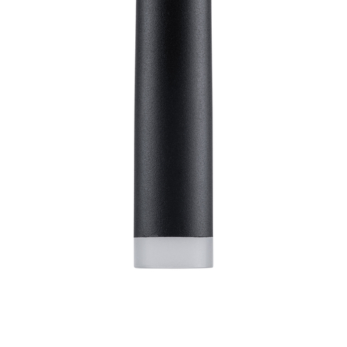 GloboStar® TEARS 61315 Φωτιστικό Τοίχου - Απλίκα Design LED CCT 3W 330lm 180° AC 220-240V - Εναλλαγή Φωτισμού μέσω Διακόπτη On/Off All In One Ψυχρό 6000k+Φυσικό 4500k+Θερμό 2700k Φ3.2 x Υ51.5cm - Μαύρο - 3 Years Warranty