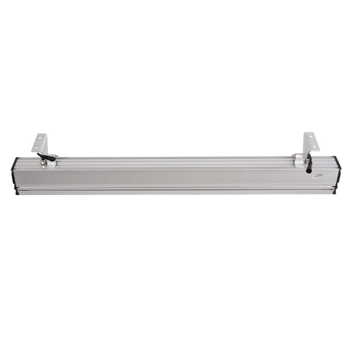 GloboStar® WASHER-AION 90103 Μπάρα Φωτισμού Wall Washer Special Water Effect - Ειδικού Εφέ Νερού LED 60W 3600lm 30° DC 24V Αδιάβροχο IP68 L100.5 x W8.2 x H9.1cm RGBW DMX512 - Ασημί - 3 Years Warranty