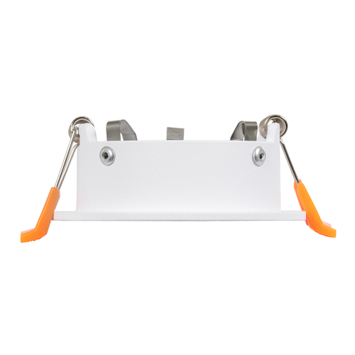 GloboStar® OMICRON 60632 Χωνευτό Στρόγγυλο Σποτ Οροφής για Λάμπα MR16/GU10 - IP20 - Χυτό Αλουμίνιο - Φ8.5 x Υ3cm - Λευκό - 5 Years Warranty