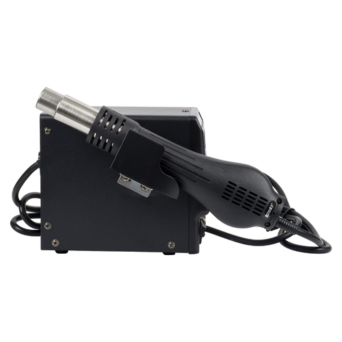 GloboStar® 79972 Ψηφιακός Σταθμός Συγκόλλησης 2in1 με Ψηφιακή Οθόνη - Κολλητήρι - Πιστόλι Θερμού Αέρα Hot Air Soldering Welding Gun και PID Προγραμματιζόμενο Σύστημα Ελέγχου Θερμοκρασίας - 1200W