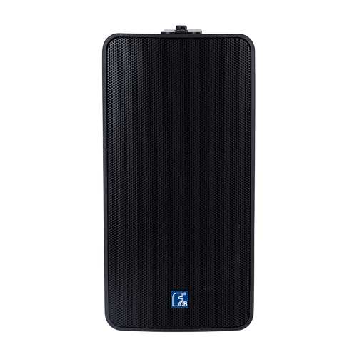 GloboStar® FDB ES106BT 98002 Facilities Speaker - Παθητικό Ηχείο Εγκαταστάσεων Επιτοίχιο με Μετασχηματιστή 100V & 16Ω - 80W RMS (320W Peak) - 1 x 6 Inches LF & 1 x 1 Inches HF - Αδιάβροχο IP65 - Μαύρο - Μ18.2 x Π22.4 x Υ36.2cm - Ζεύγος