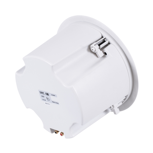 GloboStar® FDB C800T 98013 Facilities Speaker - Παθητικό Ηχείο Εγκαταστάσεων Χωνευτό Οροφής με Μετασχηματιστή 100V & 8Ω - 50W RMS (100W Peak) - 1 x 8 Inches LF & 1 x 1 Inches HF -  IP20 - Λευκό - Φ28 x Υ19.1cm