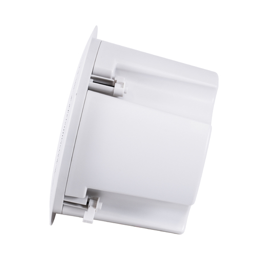 GloboStar® FDB C800T 98013 Facilities Speaker - Παθητικό Ηχείο Εγκαταστάσεων Χωνευτό Οροφής με Μετασχηματιστή 100V & 8Ω - 50W RMS (100W Peak) - 1 x 8 Inches LF & 1 x 1 Inches HF -  IP20 - Λευκό - Φ28 x Υ19.1cm