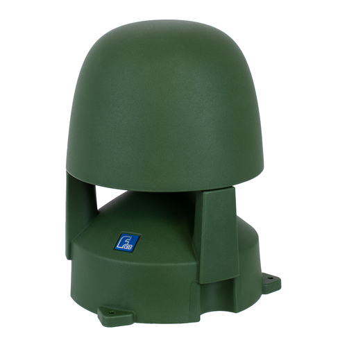 GloboStar® FDB LS800 98014 Facilities Speaker - Παθητικό Ηχείο Εγκαταστάσεων Επιδαπέδιο με Μετασχηματιστή 100V & 8Ω - 60W RMS (120W Peak) - 1 x 8 Inches LF & 1 x 1 Inches HF - Αδιάβροχο IP56 - Πράσινο - Μ39 x Π35 x Υ49cm