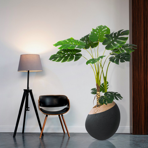 GloboStar® Artificial Garden MONSTERA PLANT 20004 - Τεχνητό Διακοσμητικό Φυτό Μονστέρα Υ140cm