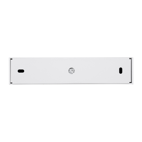 GloboStar® LUMINAR SUPERIOR 60331 Επιφανειακό LED Spot Downlight TrimLess 20W 2700lm 36° AC 220-240V IP20 Μ19.5 x Π4.2 x Υ6.6cm - Λευκό με Κάτοπτρο Χρωμίου - Θερμό Λευκό 2700K - Bridgelux High Lumen Chip Gen2 - TÜV Certified Driver - 5 Years Warranty