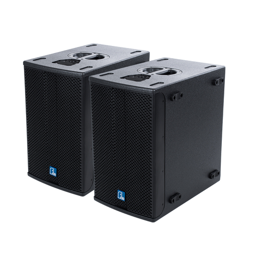 GloboStar® FDB K112BAS 98025 PA Speaker - Ενεργό Αυτοενισχυόμενο Subwoofer Column Επιδαπέδιο με Ψηφιακό Ενισχυτή FA2.36 AC 220V/50-60Hz - 300W RMS/8Ω + 600W RMS/8Ω (1400W Peak) - 1 x 12 Inches LF - IP20 - Μαύρο - Μ32.5 x Π51.5 x Υ53.5cm - Ζεύγος