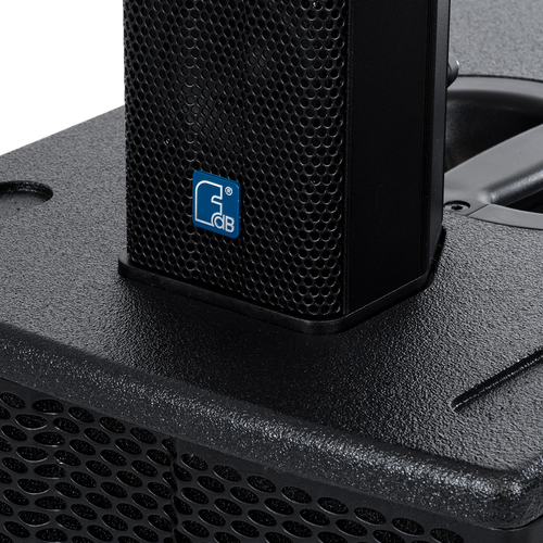 GloboStar® FDB K112BAS 98025 PA Speaker - Ενεργό Αυτοενισχυόμενο Subwoofer Column Επιδαπέδιο με Ψηφιακό Ενισχυτή FA2.36 AC 220V/50-60Hz - 300W RMS/8Ω + 600W RMS/8Ω (1400W Peak) - 1 x 12 Inches LF - IP20 - Μαύρο - Μ32.5 x Π51.5 x Υ53.5cm - Ζεύγος