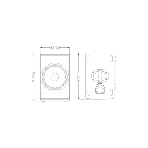GloboStar® FDB K112BAS 98025 PA Speaker - Ενεργό Αυτοενισχυόμενο Subwoofer Column Επιδαπέδιο με Ψηφιακό Ενισχυτή FA2.36 AC 220V/50-60Hz - 300W RMS/8Ω + 600W RMS/8Ω (1400W Peak) - 1 x 12 Inches LF - IP20 - Μαύρο - Μ32.5 x Π51.5 x Υ53.5cm - Ζεύγος