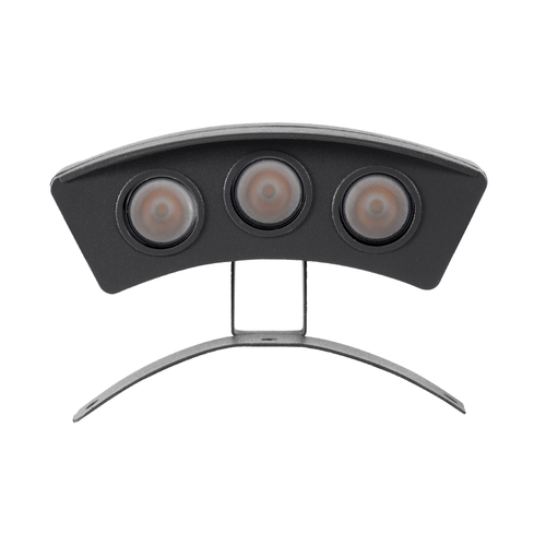 GLOBOSTAR® TREELIGHT-PLANTE 90515 Κυρτή Μπάρα Φωτισμού Wall Washer για Φυτά - Δέντρα LED 3W 330lm 15° DC 24V Αδιάβροχο IP65 Θερμό Λευκό 2700K Dimmable - Γκρι Ανθρακί - Μ11 x Π3 x Υ8cm - 3 Χρόνια Εγγύηση