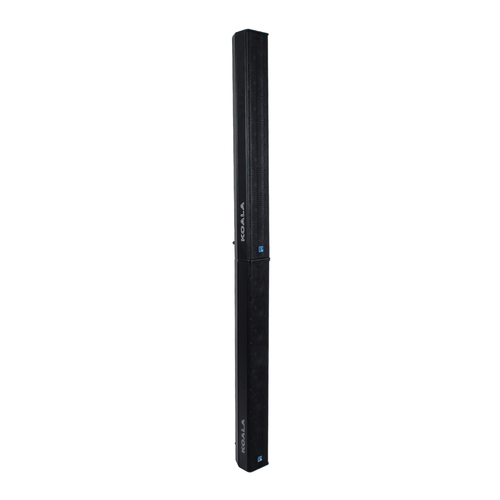 GloboStar® FDB K803 98024 PA Speaker - Παθητικό Ηχείο Column Κολωνάτο Επιτοίχιο & Επιδαπέδιο 8Ω - 200W RMS (800W Peak) - 8 x 3 Inches Mid & HF - IP20 - Μαύρο - Μ10 x Π11 x Υ75cm - Ζεύγος